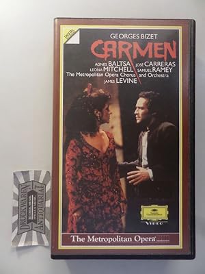 Bild des Verkufers fr Bizet: Carmen [VHS]. Aufnahme: New York Februar 1987. zum Verkauf von Druckwaren Antiquariat