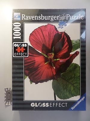 Hibiskusblüte (Gloss-Effect) [1000 Teile Puzzle]. Ravensburger Nr. 19442. ACHTUNG! FÜR KINDER UNT...