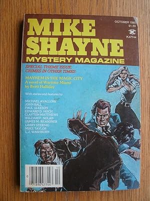 Image du vendeur pour Mike Shayne Mystery Magazine October 1980 mis en vente par Scene of the Crime, ABAC, IOBA