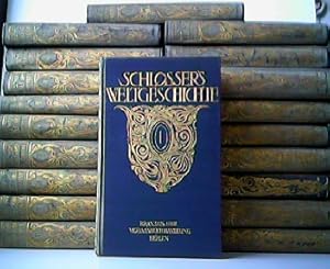 Konvolut aus 20 Bänden! Fr. Chr. Schlossers Weltgeschichte. Von neuem durchgesehen und ergänzt vo...
