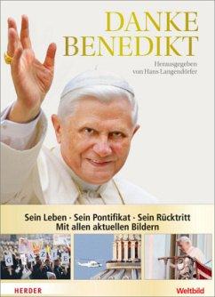 Seller image for Danke Benedikt. Sein Leben Sein Pontifikat Sein Rcktritt. Erstausgabe. for sale by Antiquariat Lengelsen