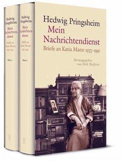 Seller image for Mein Nachrichtendienst. Briefe an Katia Mann 1933-1941. 2 Bde. Hrsg. u. komment. von Dirk Heierer. EA. for sale by Antiquariat Lengelsen