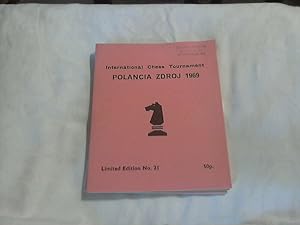 International Chess Tournament Polancia Zdroj 1969 Limited Edit. No. 21