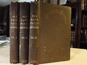 Seller image for OLD SAINT PAUL'S: A Tale of The Plague and The Fire - Three Volumes for sale by The Antiquarian Shop