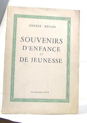 Image du vendeur pour Souvenirs d'enfance et de jeunesse mis en vente par crealivres