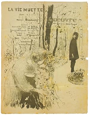 Bild des Verkufers fr La Vie Muette. Drame en 4 actes de Maurice Beaubourg. zum Verkauf von Sims Reed Ltd ABA ILAB