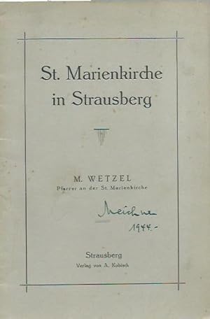 Seller image for St. Marienkirche in Strausberg. for sale by Antiquariat Carl Wegner