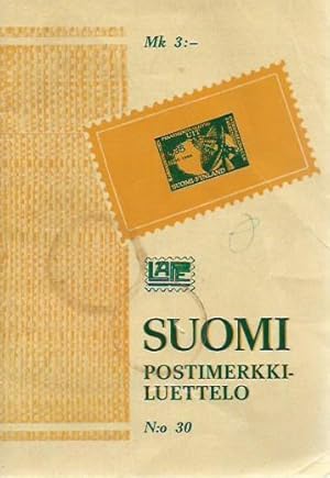 Suomi postimerkki - luettelo No 30. 1856 - 1942.