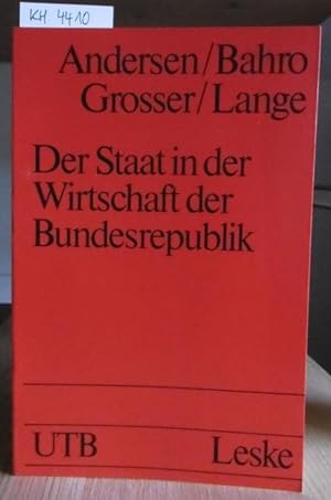 Seller image for Der Staat in der Bundesrepublik Deutschland. for sale by Versandantiquariat Trffelschwein