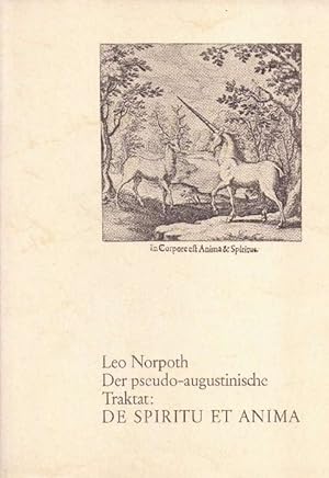 Der pseudo-augustinische Traktat: De spiritu et anima. Philosophische Dissertation, München 1924....