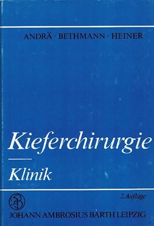 Imagen del vendedor de Kieferchirurgie. Band 2: Klinik. a la venta por Antiquariat Michael Butter