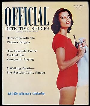 Imagen del vendedor de Official Detective Stories October 1959 a la venta por Parigi Books, Vintage and Rare