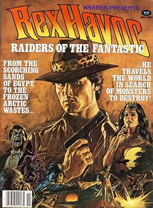 Seller image for Warren Presents #14. (Rex Havoc: Raiders of the Fantastic.) for sale by Parigi Books, Vintage and Rare