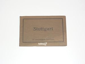 Bild des Verkufers fr Stuttgart. 10 verschiedene Ansichten. zum Verkauf von Antiquariat Diderot