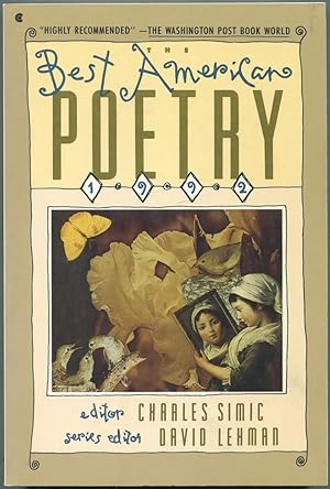 Bild des Verkufers fr The Best American Poetry 1992 zum Verkauf von Between the Covers-Rare Books, Inc. ABAA