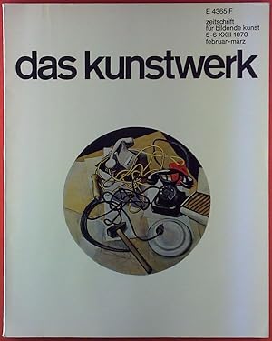 Seller image for Das Kunstwerk Zeitschrift fr moderne Kunst 5-6 XXIII1970 Februar-Mrz. Neuer Naturalismus. for sale by biblion2