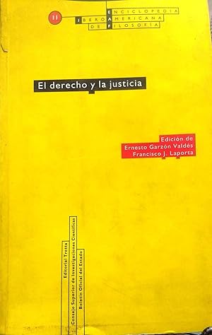 Seller image for El Derecho y la Justicia for sale by Librera Monte Sarmiento