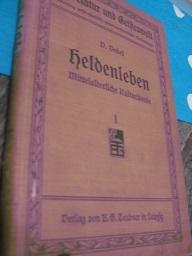 Seller image for Heldenleben Mittelalterliche Kulturideale I for sale by Alte Bcherwelt