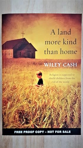 Seller image for A Land More Kind Than Home, ***UNCORRECT PROOF COPY*** for sale by Collector's Corner