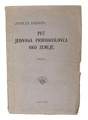 Put Jednoga Prirodoslovca Oko Zemlje. Part 1 (All that was published).