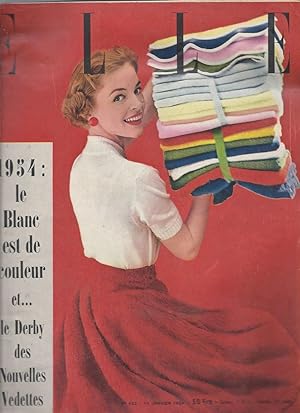 Revue Elle n° 422 11 janvier 1954