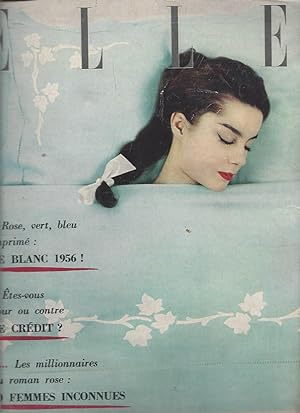 Revue Elle n° 524 9 janvier 1956