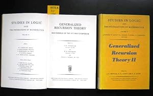 Generalized Recursion Theory and Generalized Recursion Theory II.