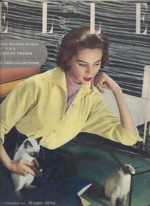 Revue Elle n° 470 13 decembre 1954