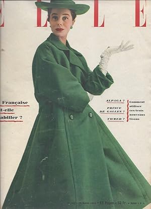 Revue Elle n°382 23 mars 1953