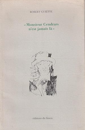 Seller image for MONSIEUR CENDRARS N EST JAMAIS LA  for sale by Jacques AUDEBERT