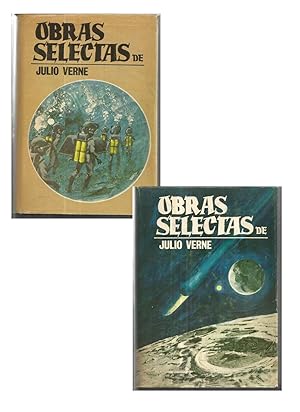 OBRAS SELECTAS de Julio Verne (2 Tomos -T.1 Veinte mil leguas viaje submarino-La isla misteriosa/...