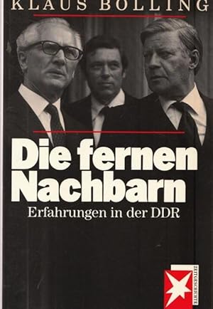 Bild des Verkufers fr Die fernen Nachbarn. Erfahrungen in der DDR. zum Verkauf von Ant. Abrechnungs- und Forstservice ISHGW