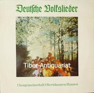 Deutsche Volkslieder. VINYL. Chorgemeinschaft Obertshausen/Hausen. Main-Records MR 007.