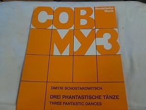 Bild des Verkufers fr Drei Phantastische Tnze Klavier / Piano op.5 / Edition Sikorski zum Verkauf von Versandhandel Rosemarie Wassmann