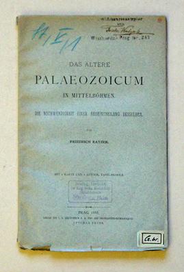 Das ältere Palaeozoicum in Mittelböhmen. Die Nothwenigkeit einer Neueintheilung desselben.