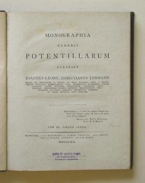 Monographia generis Potentillarum.