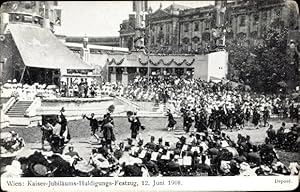 Ansichtskarte / Postkarte Wien, Kaiser Jubiläums Huldigungs Festzug, 12. Juni 1908