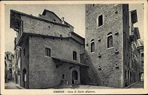 Immagine del venditore per Ansichtskarte / Postkarte Firenze Florenz Toscana, Casa di Dante Alighieri venduto da akpool GmbH