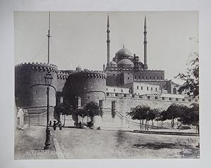 Seller image for Entre de la Citadelle (Moschee Kairo). Original photograph (no. 124) / albumen print von Sebah for sale by Antiquariat  Braun