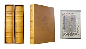 Faksimile - Johannes Gutenbergs zweiundvierzigzeilige Bibel (Gutenberg-Bibel). Farbige Voll-Faksi...