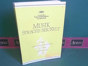 Bild des Verkufers fr Musik - Sprache der Welt - Eine Schallplattensammlung aus Oper und Konzert - Katalog 1962. zum Verkauf von Antiquariat Deinbacher