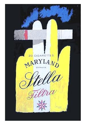 Plakat - Stella Filter. Maryland extrafine (Zigaretten).