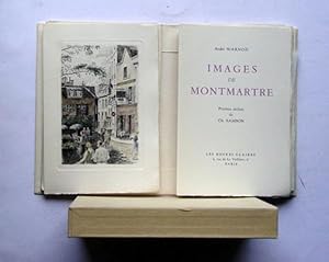 Image du vendeur pour Images de Montmartre. mis en vente par antiquariat peter petrej - Bibliopolium AG