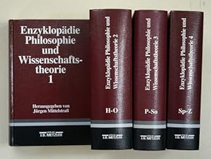 Immagine del venditore per Enzyklopdie Philosophie und Wissenschaftstheorie (4 Bde.). venduto da antiquariat peter petrej - Bibliopolium AG