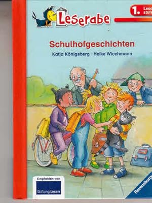 Seller image for Schulhofgeschichten. Katja Knigsberg ; mit Bildern von Heike Wiechmann / Leserabe. 1. Lesestufe for sale by AMAHOFF- Bookstores