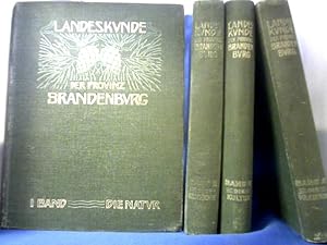 Seller image for Landeskunde der Provinz Brandenburg. 4 Bnde. Band 1: Die Natur. Band 2: Die Geschichte. Band 3: Die Volkskunde. Band 4: Die Kultur. for sale by Antiquariat Michael Solder