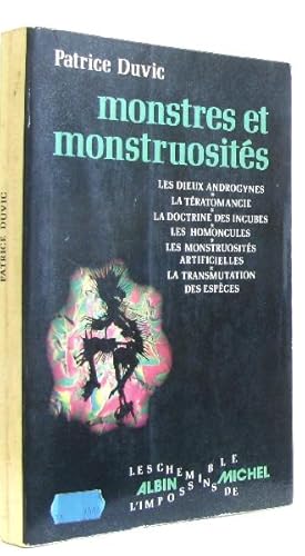 Seller image for Monstres et monstruosits for sale by crealivres