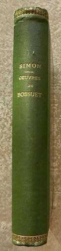 Oeuvres philosophiques de Bossuet collationnées sur les meilleurs textes et précédées d'une intro...