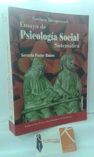 Seller image for CONDUCTA INTERPERSONAL: ENSAYO DE PSICOLOGA SOCIAL SISTEMTICA for sale by Librera Kattigara
