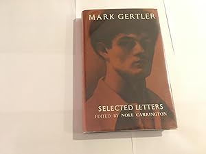 Mark Gertler: Selected Letters